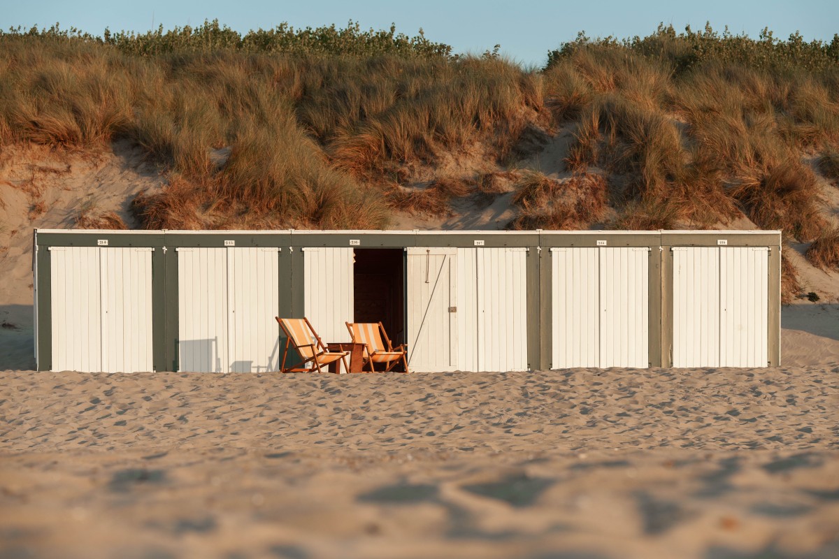 Afbeelding van Strandcabine op het Banjaardstrand