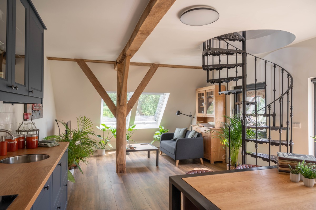 Bild von Kamer met landelijk uitzicht