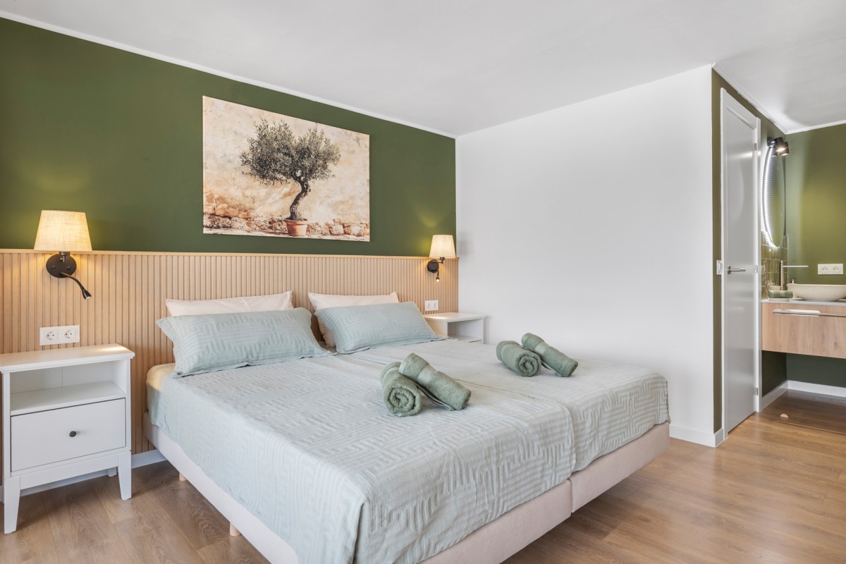 Afbeelding van comfortabele tweepersoons kamer incl. ontbijt. 18+