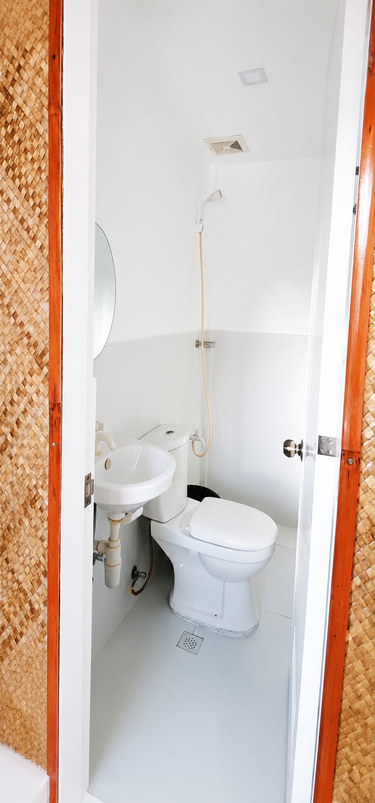 Pictures of Room in traditional wooden style with balcony