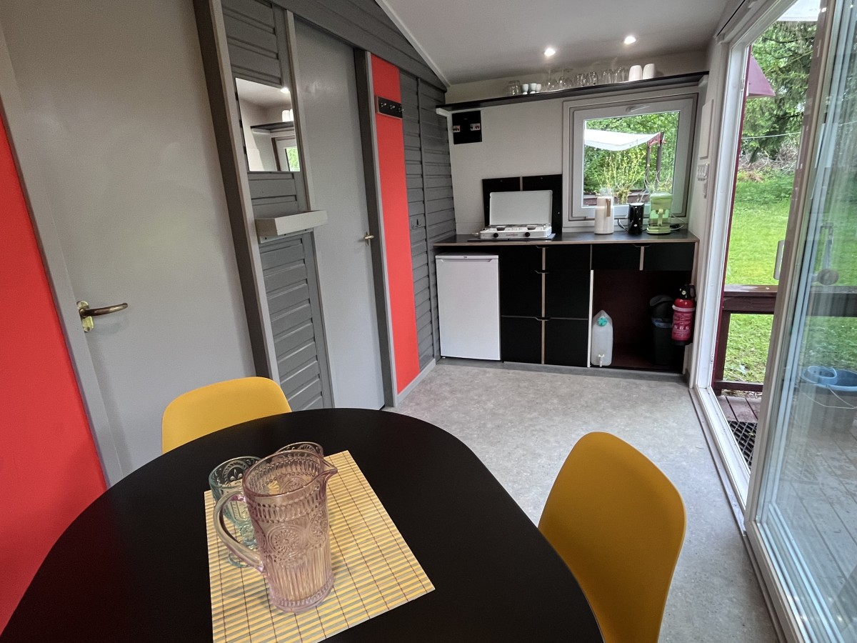 Afbeelding van 3 persoons natuurhuisje