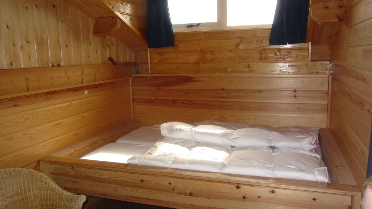 Afbeelding van Boothuis aan het Lauwersmeer.