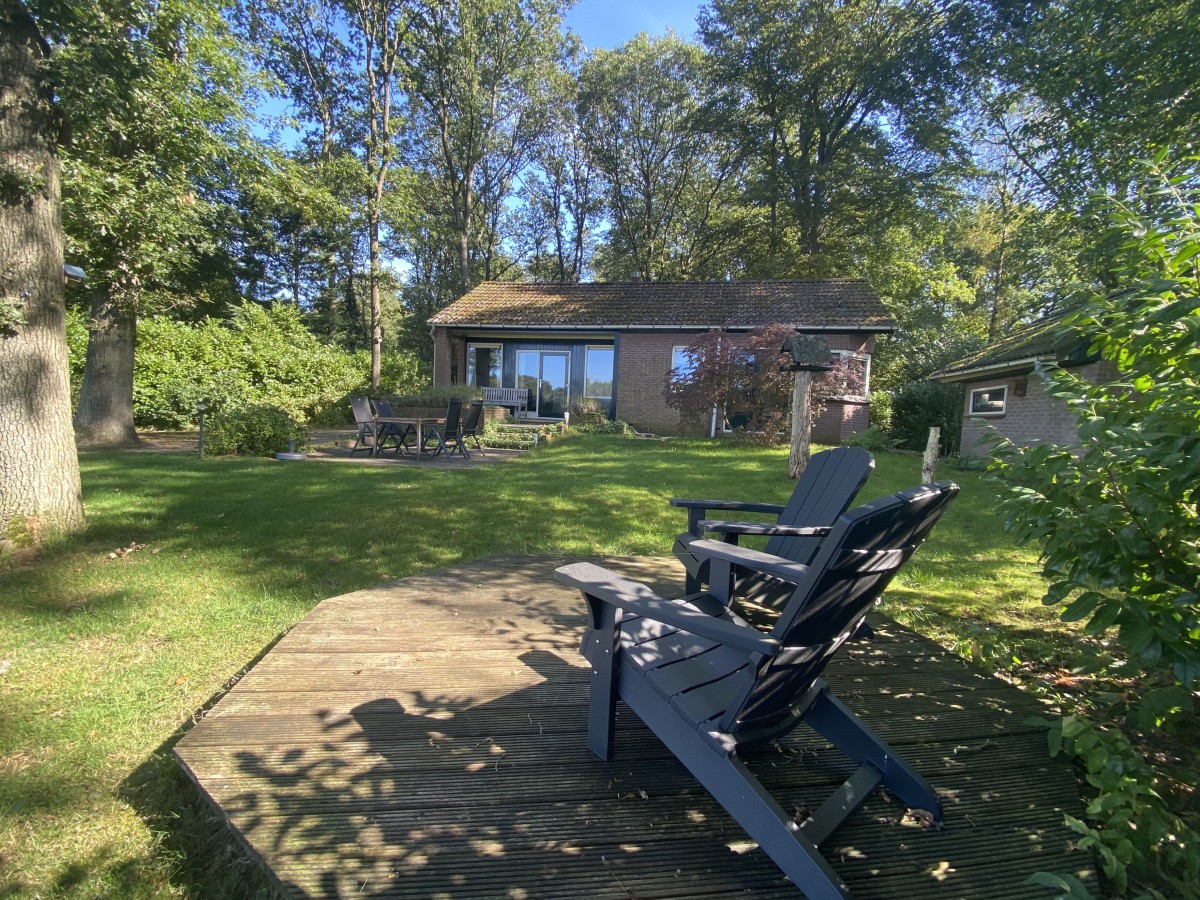 Afbeelding van Boshuisje Doldersum tuin omheind prachtig uitzicht