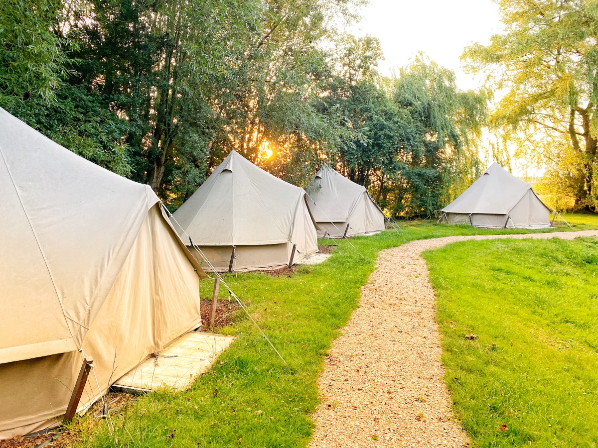 Afbeelding van Groepsaccommodatie met Bell-tenten