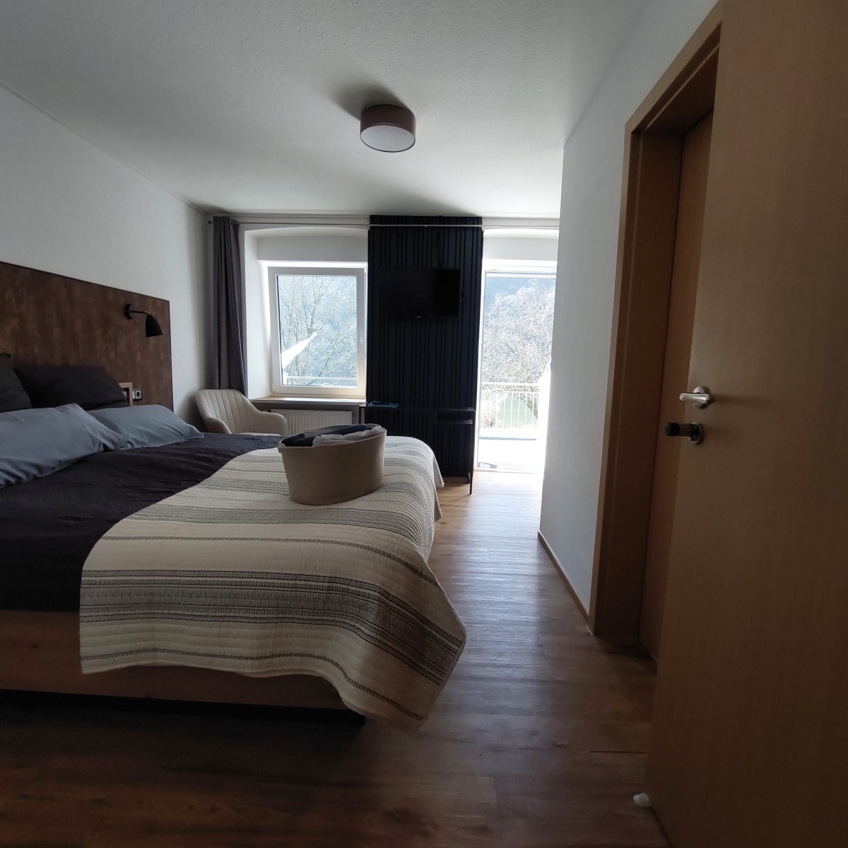 Bild von Charmantes Zimmer mit Balkon und Blick auf die Mosel