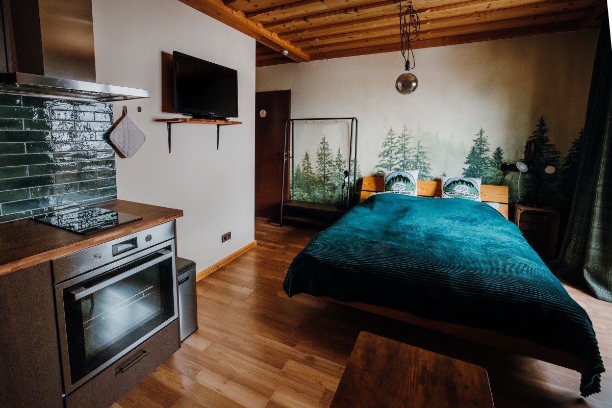 Pictures of 2-person studio apartment "Heidi"