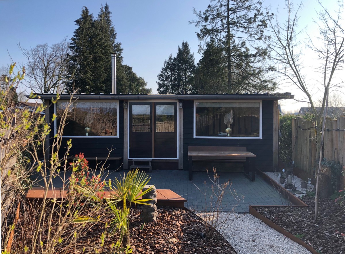 Afbeelding van Bosuil met infrarood sauna