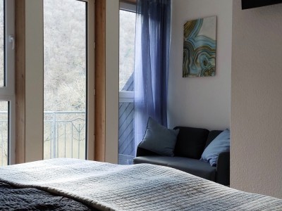 Afbeelding van Comfort kamer met balkon en uitzicht op de Moezel