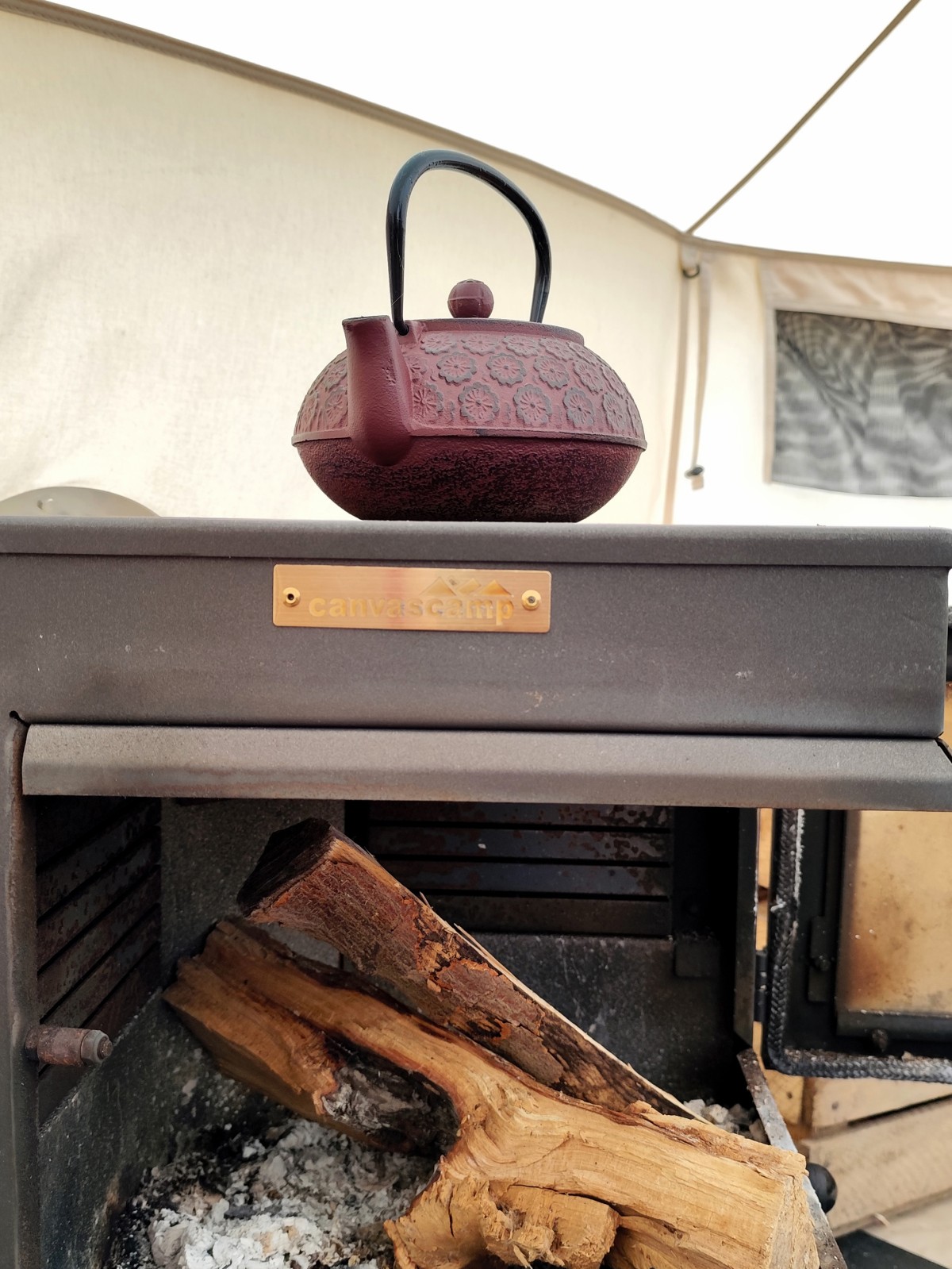 Afbeelding van KOPERWIEK | Ingerichte 2-persoons Bell tent