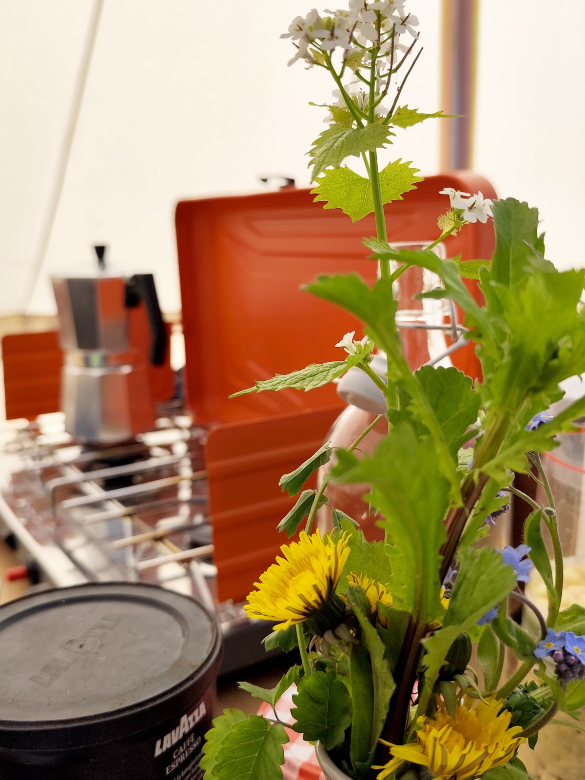 Afbeelding van KOPERWIEK | Ingerichte 2-persoons Bell tent