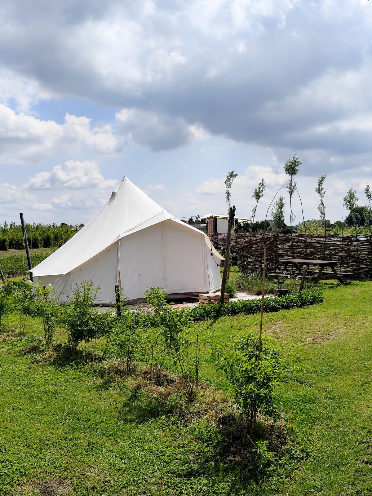 Afbeelding van KOPERWIEK | Ingerichte 2-persoons Bell tent