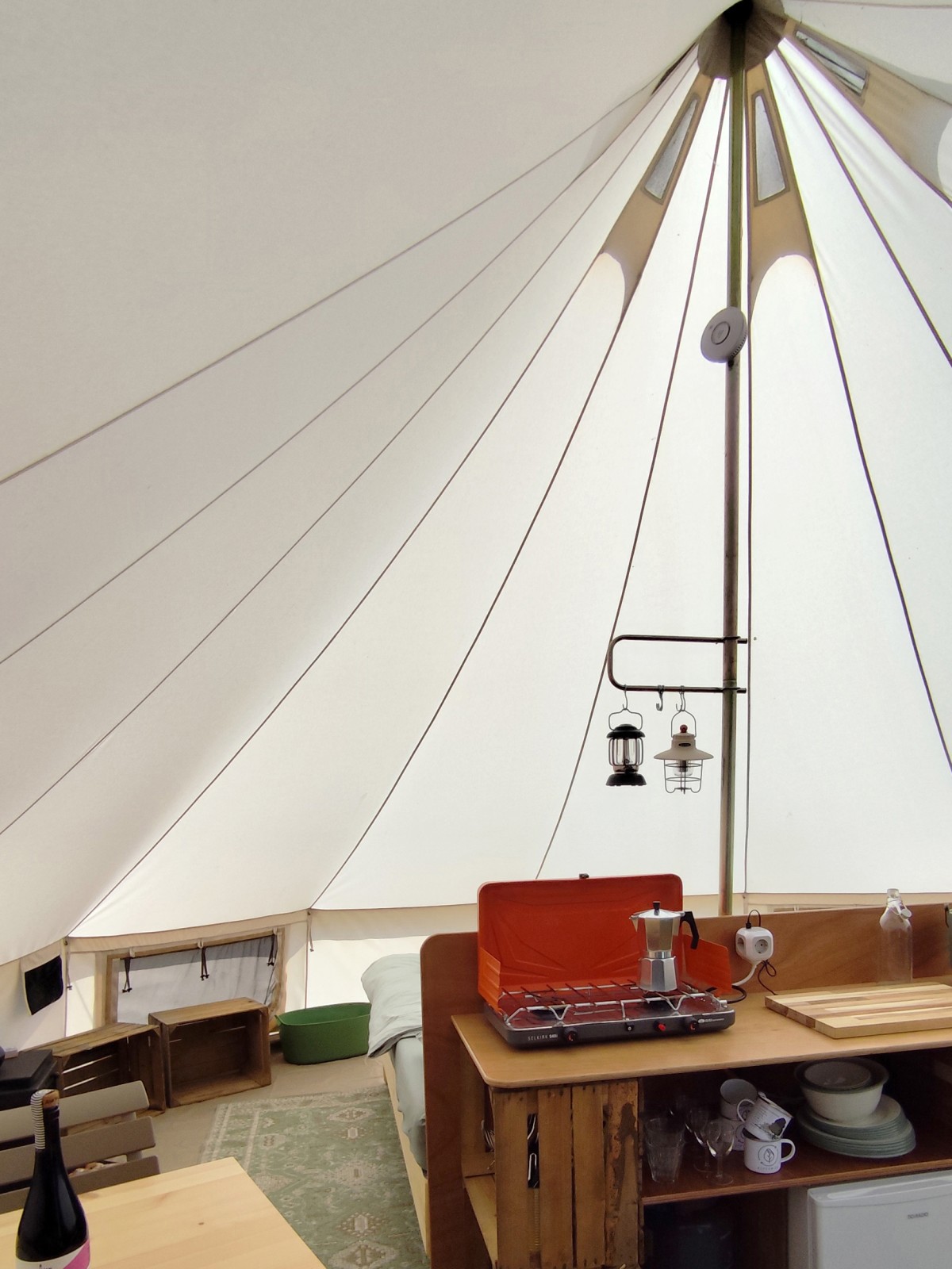 Afbeelding van FAZANT | Ingerichte 4-persoons Bell tent