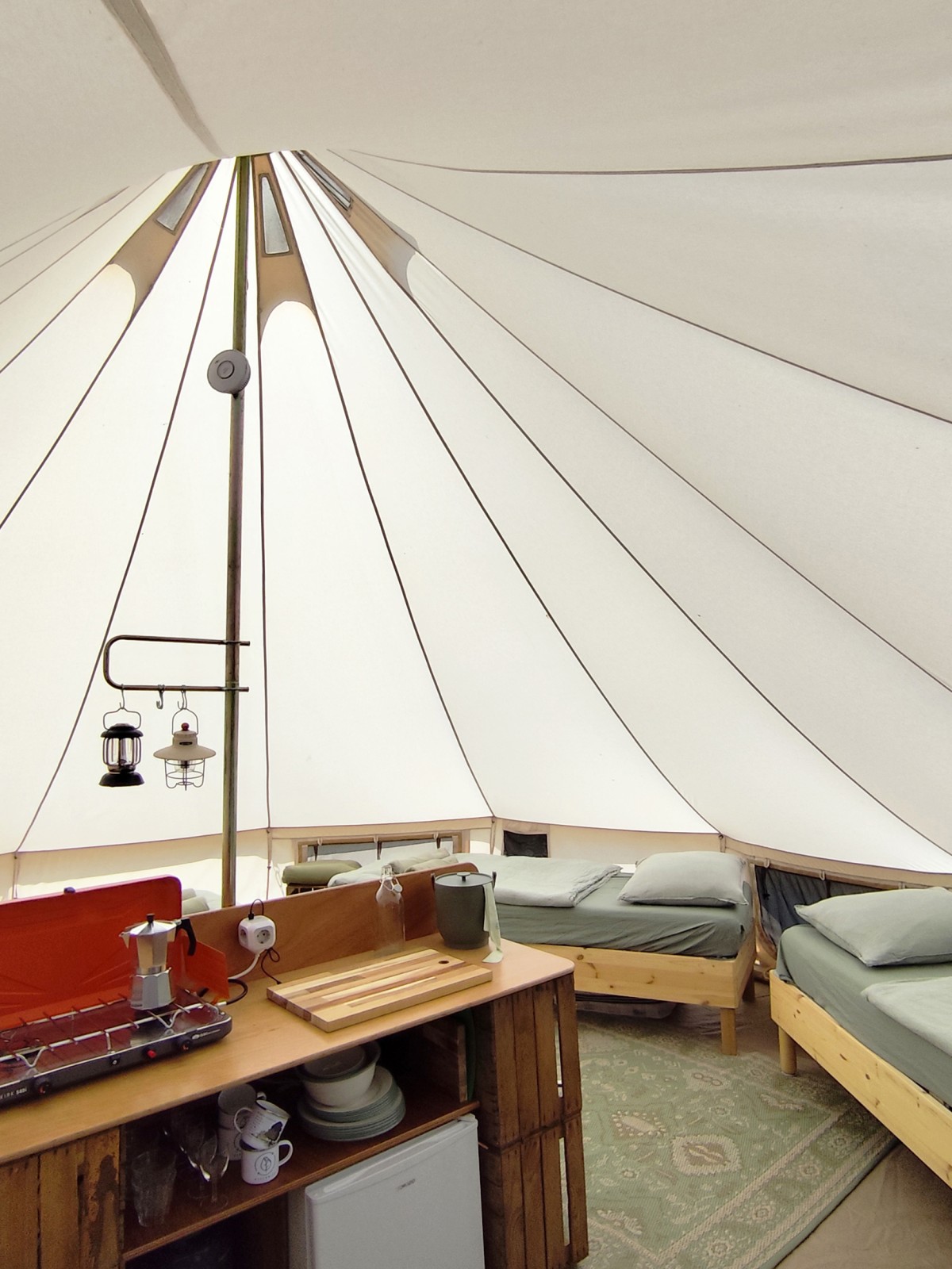 Afbeelding van FAZANT | Ingerichte 4-persoons Bell tent