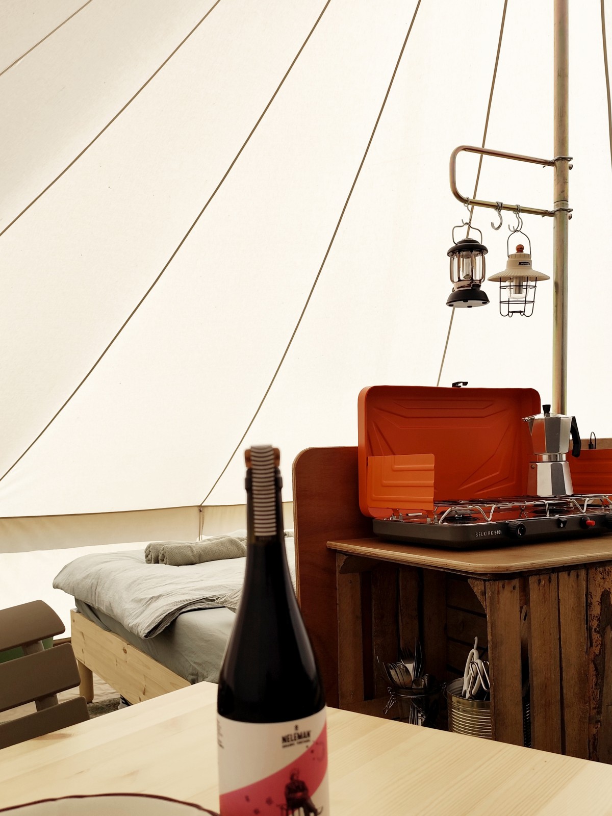 Afbeelding van FAZANT | Ingerichte 4-persoons Bell tent