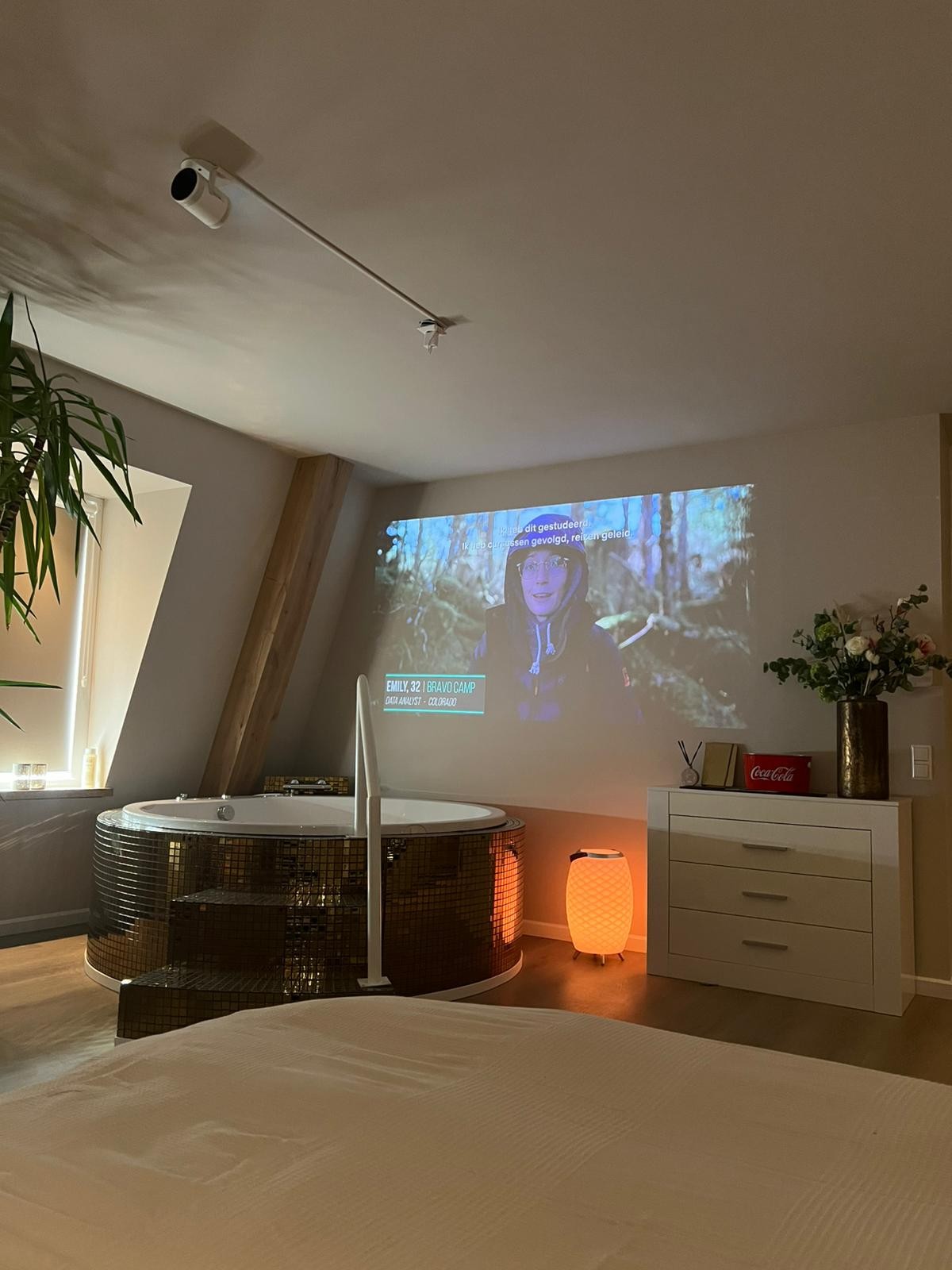 Afbeelding van Luxe Privé Spa met gouden bad, bioscoop & sauna