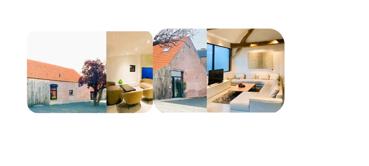 Afbeelding van combinatie hoeve + schuur DeKleinheide