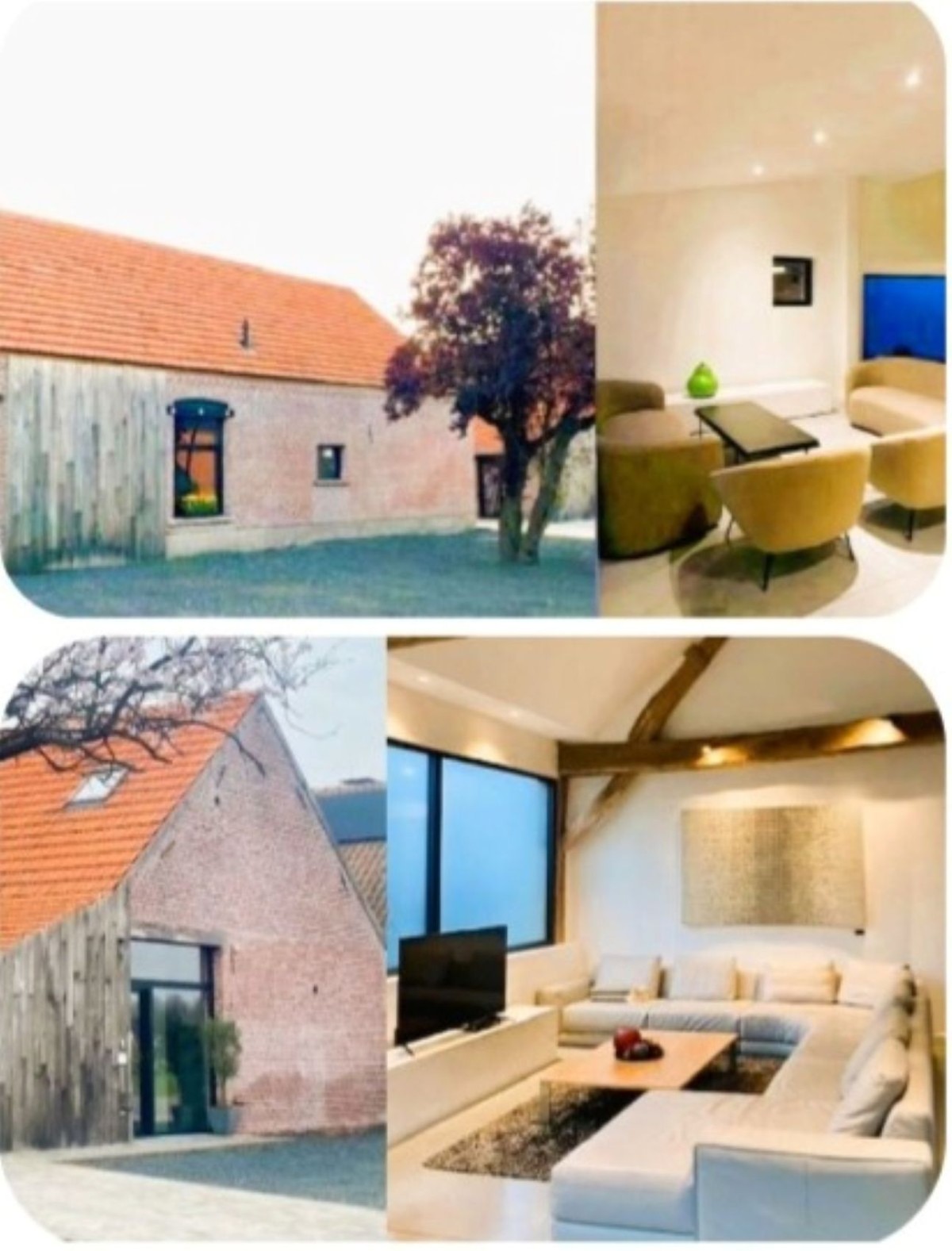 Afbeelding van combinatie hoeve + schuur DeKleinheide