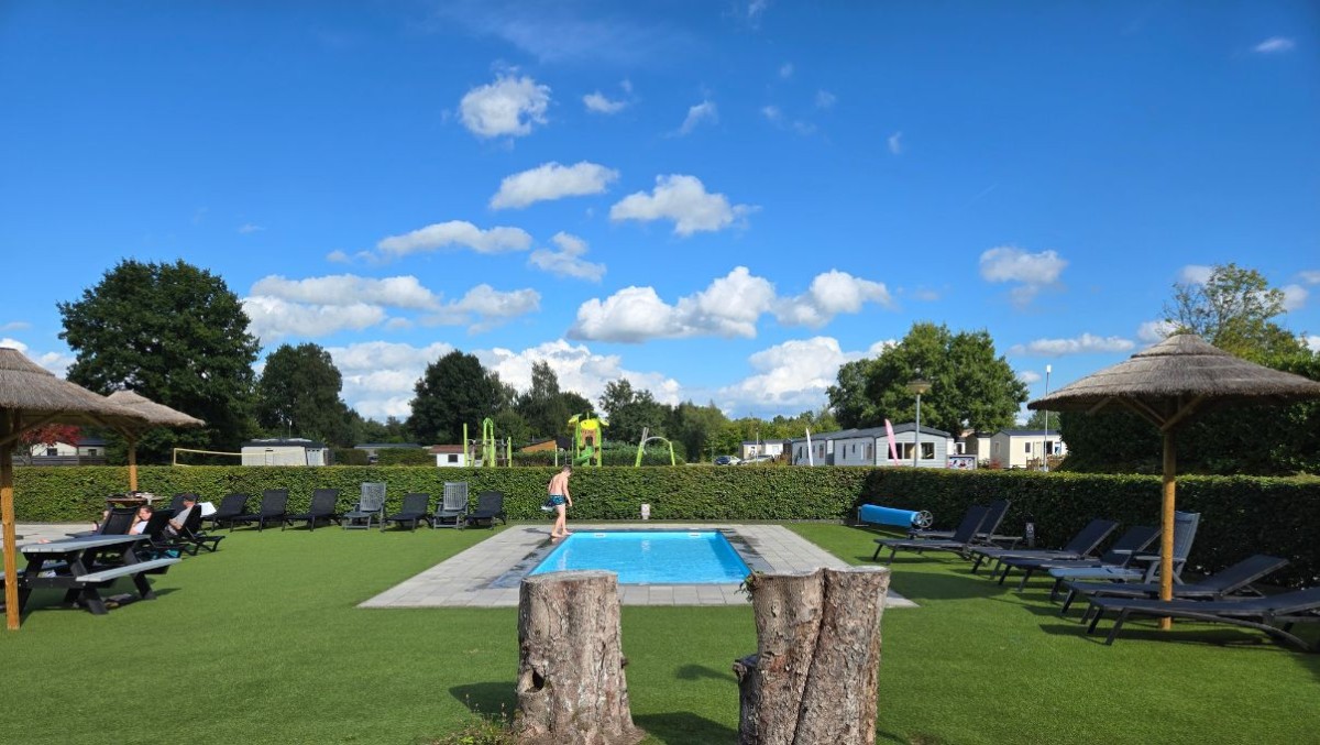 Afbeelding van Chalet nr 7 op camping Lente van Drenthe