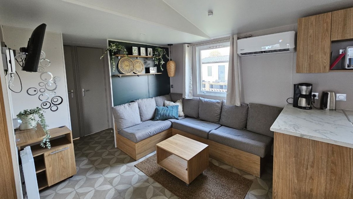 Afbeelding van Chalet nr 7 op camping Lente van Drenthe