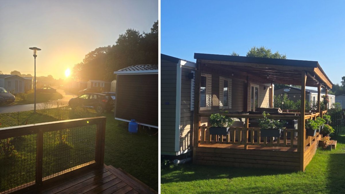 Afbeelding van Chalet nr 7 op camping Lente van Drenthe