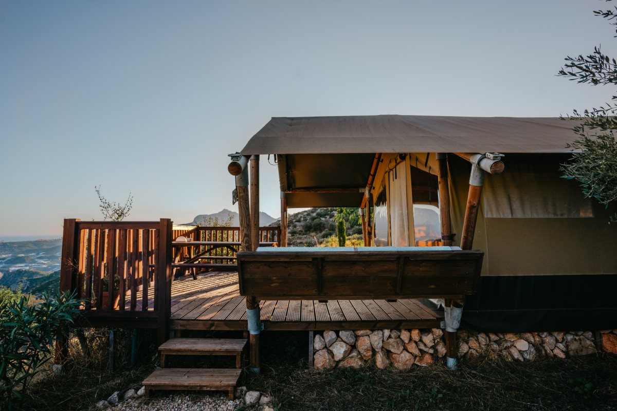 Pictures of Glamping Safari tent