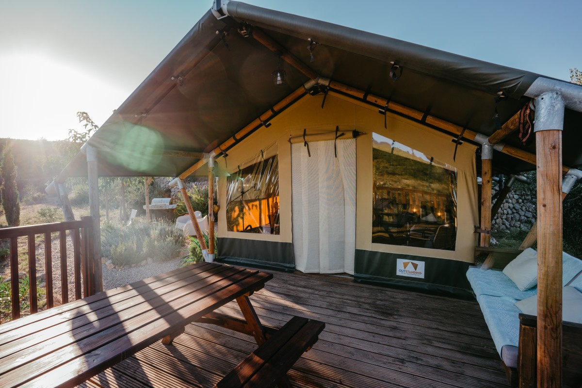 Pictures of Glamping Safari tent