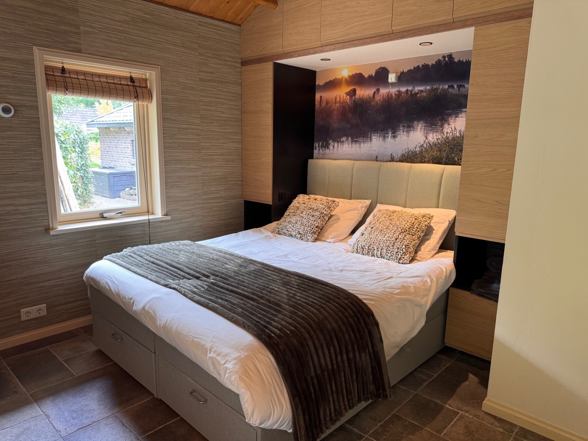 Afbeelding van 2-p Chalet met privacy en tuin nabij Leeuwarden