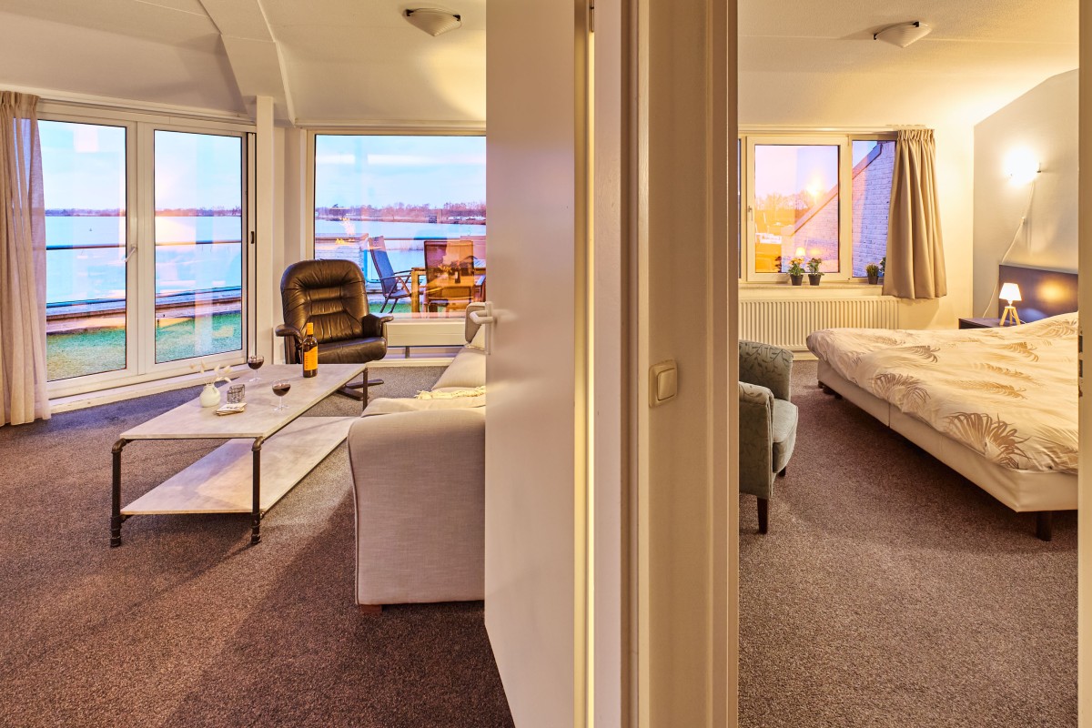 Afbeelding van Uniek appartement met meerzicht en zonsondergang