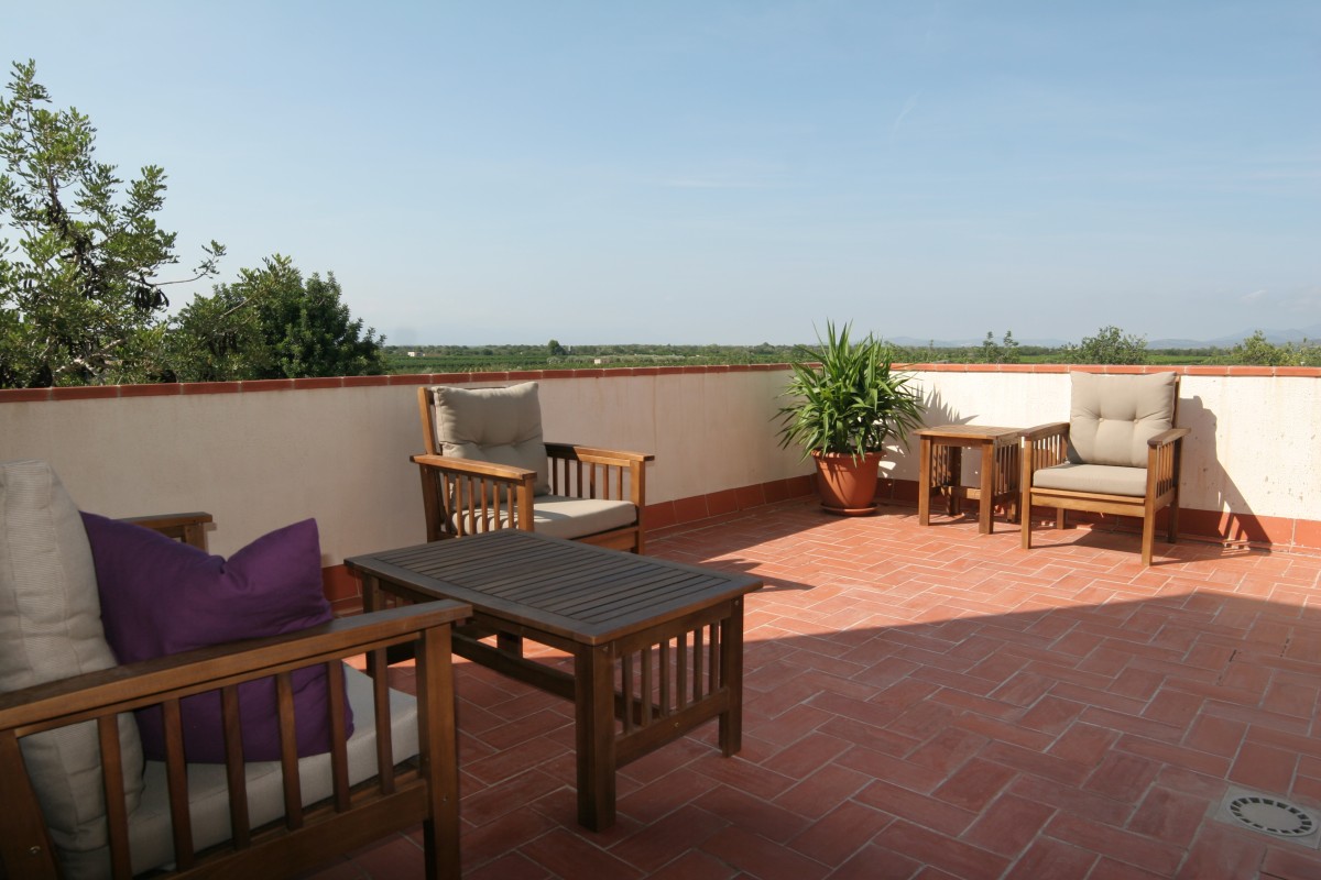 Afbeelding van 2) knusse kamer, op begane grond, met groot terras