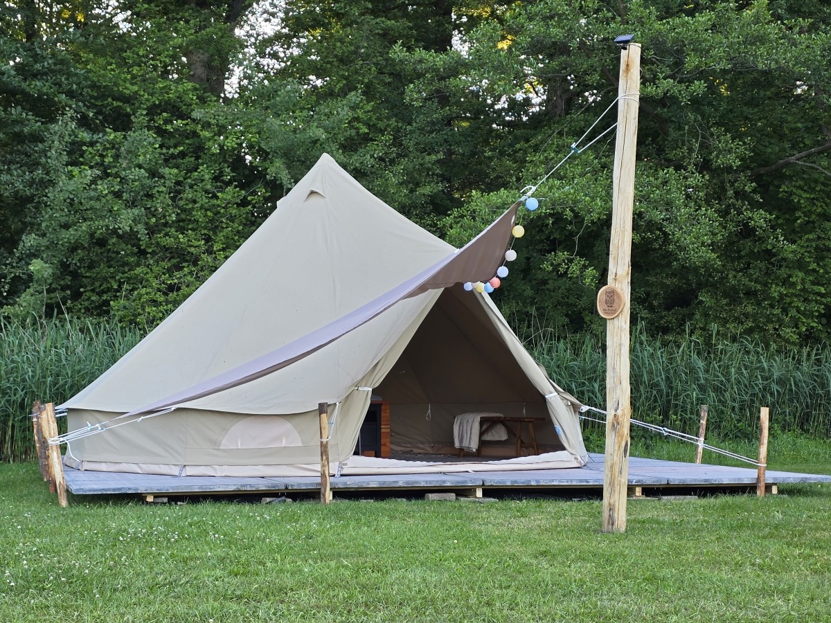 Afbeelding van Ingerichte Bell tent