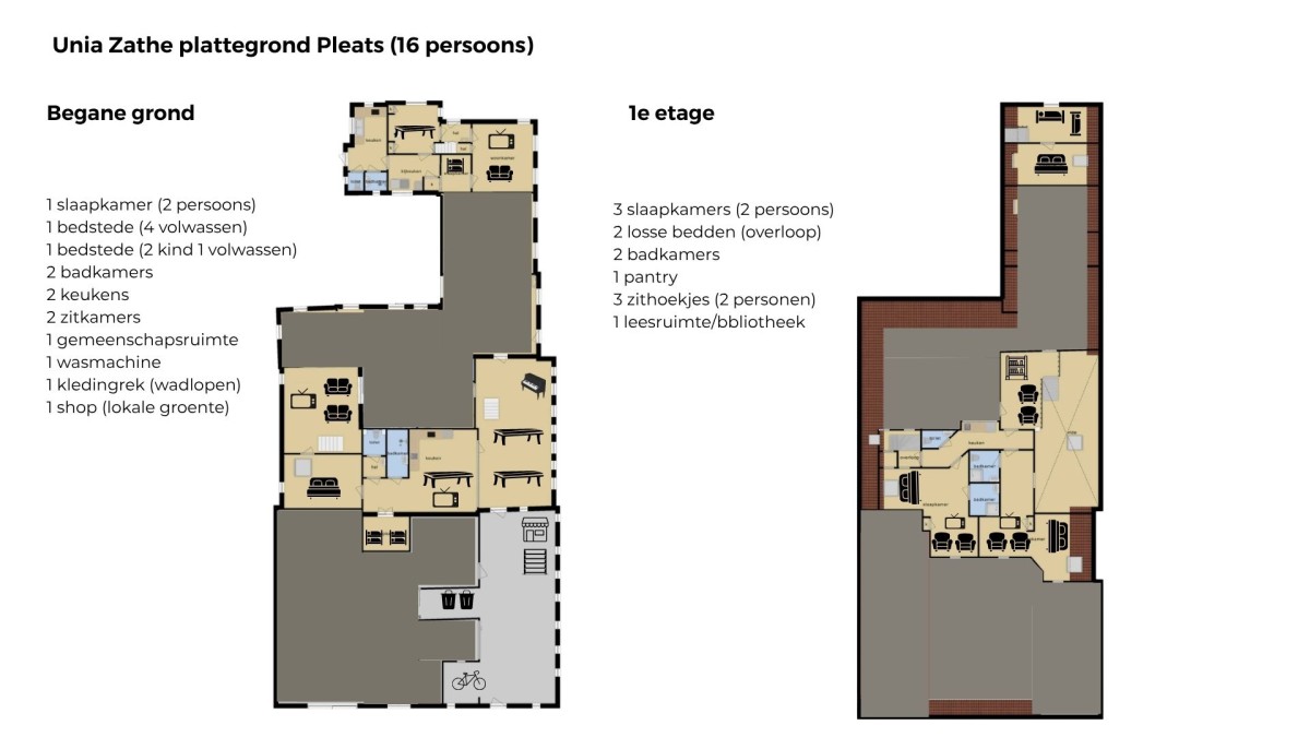 Afbeelding van De Pleats (Familie 12 + 4 pers)