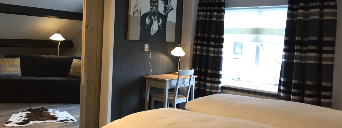 Afbeelding van Vier- tot tweepersoonskamer