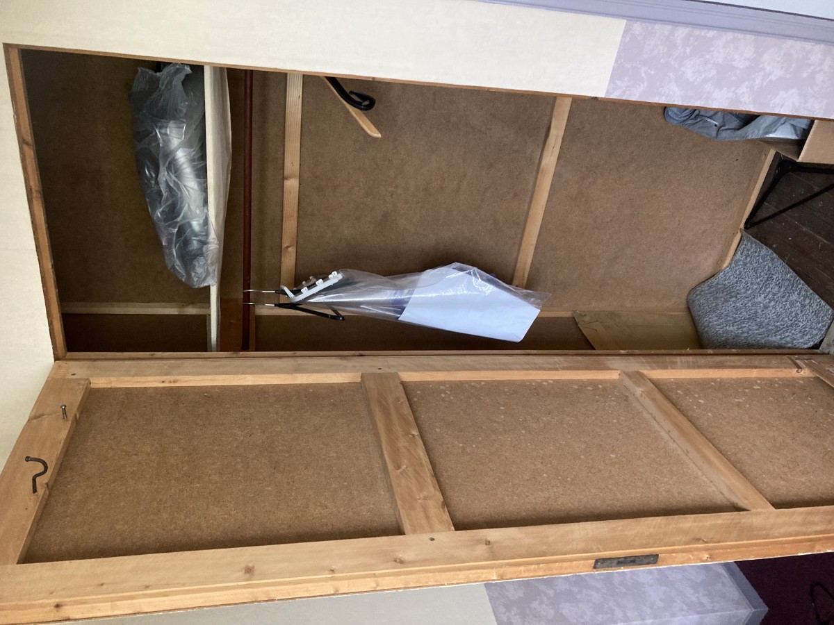 Afbeelding van K2 eenpersoonskamer met langer bed 215 en hangkast