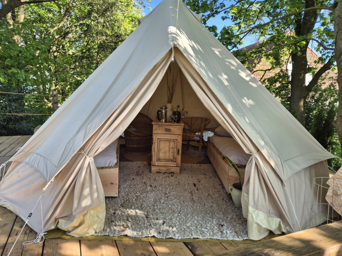 Afbeelding van Ingerichte Bell Tent
