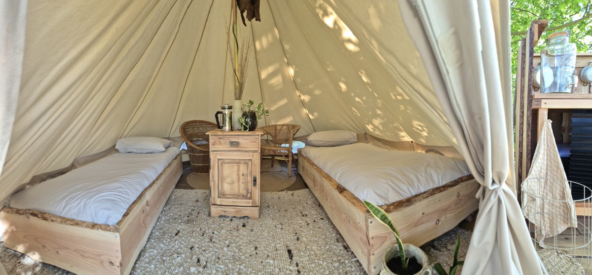 Afbeelding van Ingerichte Bell Tent