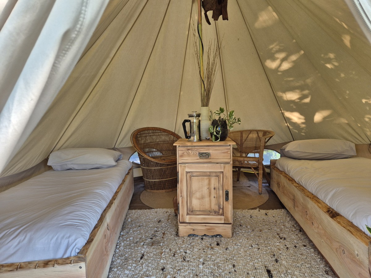 Afbeelding van Ingerichte Bell Tent