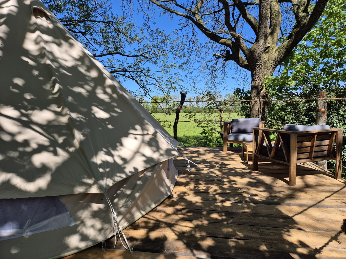 Afbeelding van Ingerichte Bell Tent