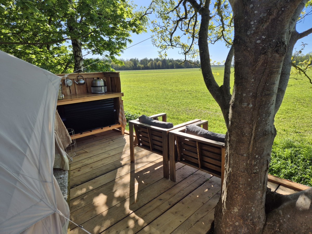 Afbeelding van Ingerichte Bell Tent