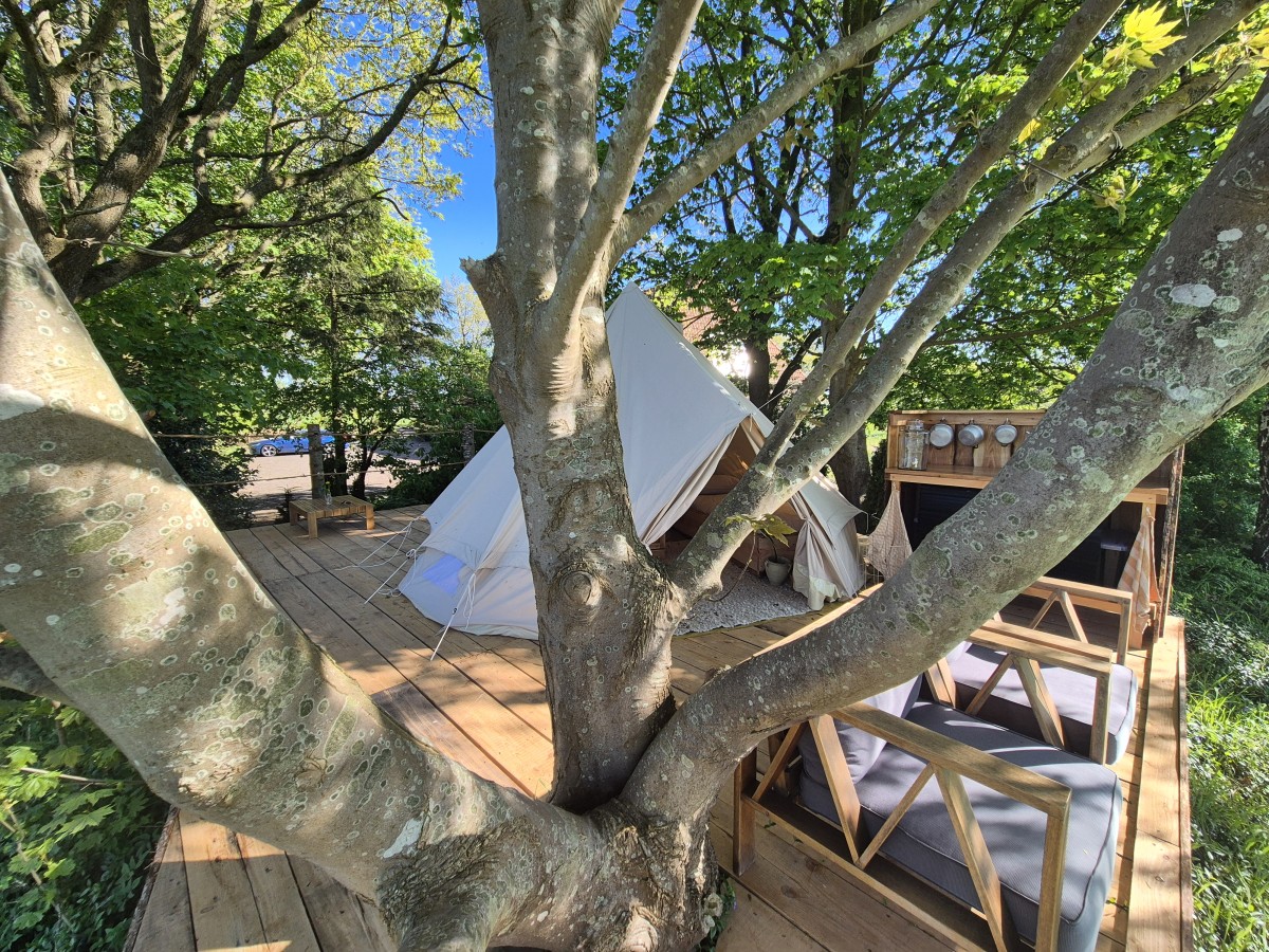 Afbeelding van Ingerichte Bell Tent