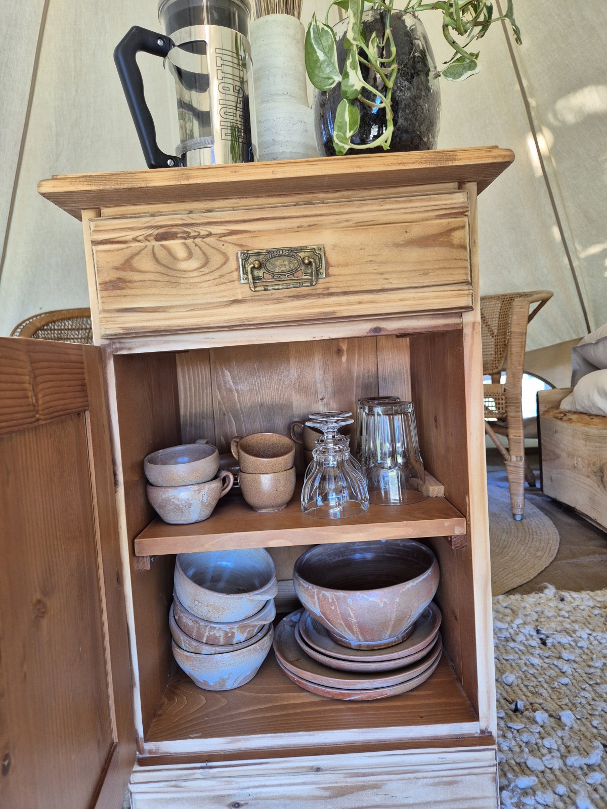 Afbeelding van Ingerichte Bell Tent