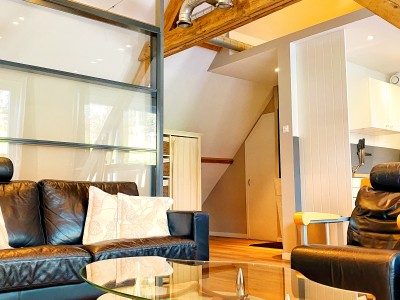 Spacious private studio in nature