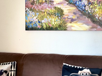 2 kamer appartement , douche/wc en balkon