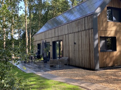 Luxe eco Bosvilla in Wateren