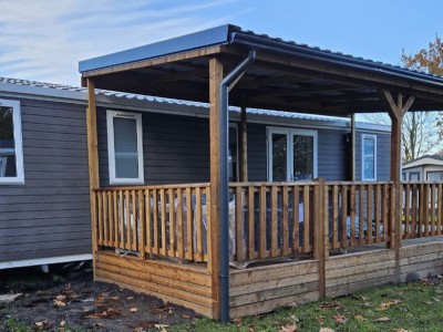 Chalet nr 7 op camping Lente van Drenthe