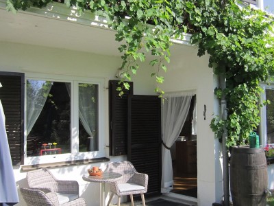Apartment mit Terrasse, 1 Schlafzimmer.