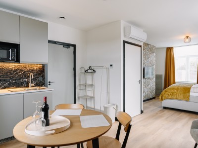 Luxe appartement 2 met kingsize bed