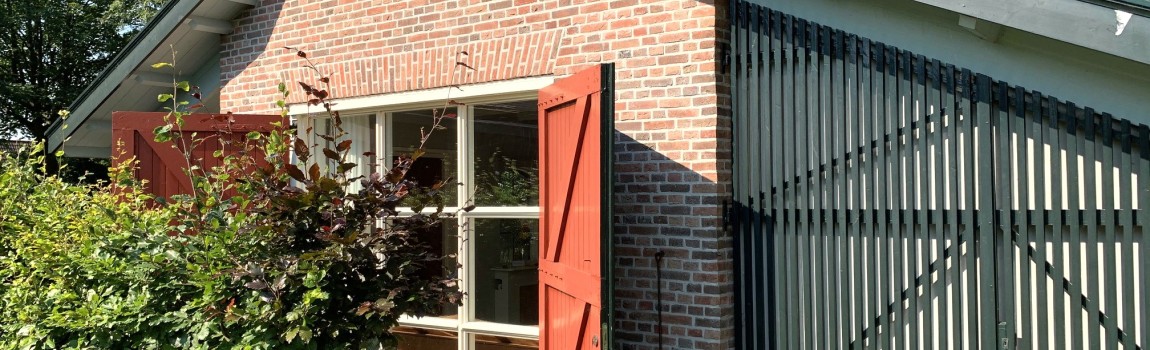 Zelfstandig tuinhuis nabij Leeuwarden voor langer verblijf