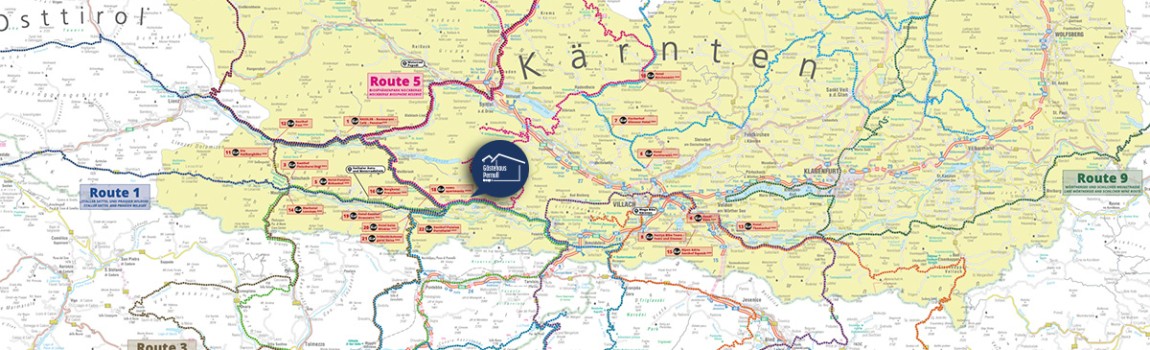 Motorroutes in de regio