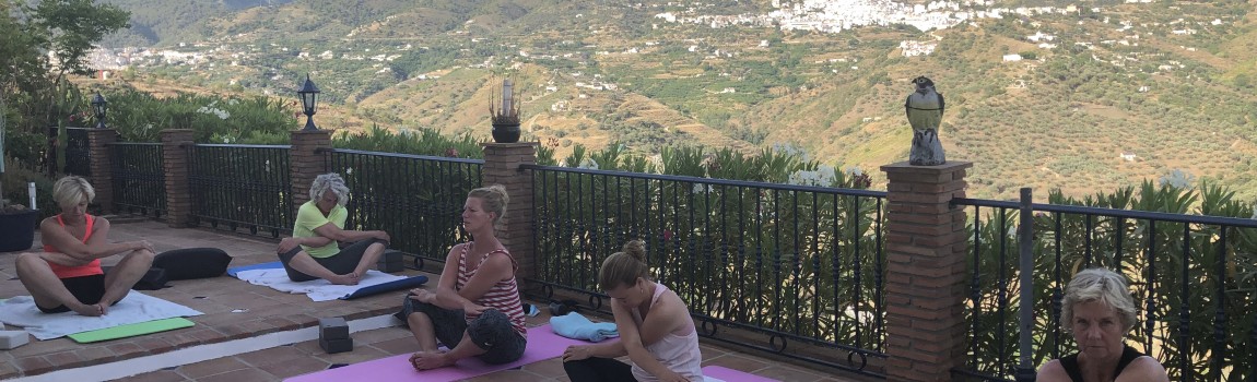 Yoga holiday for relaxation and various activities.