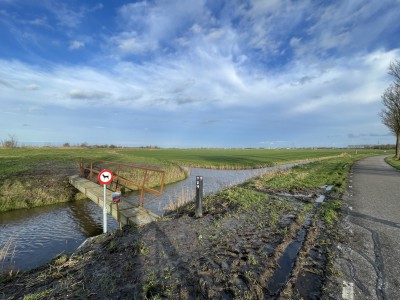 Nieuw wandelpad Jirnsum door boerenland naar Grou